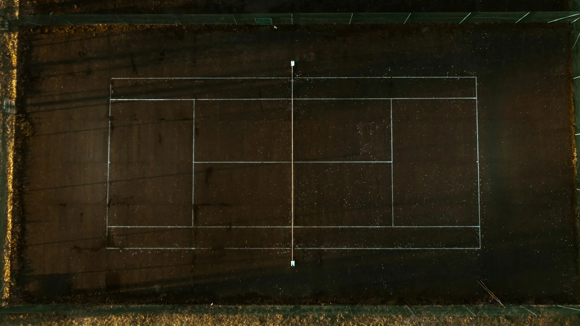 Padel court from above