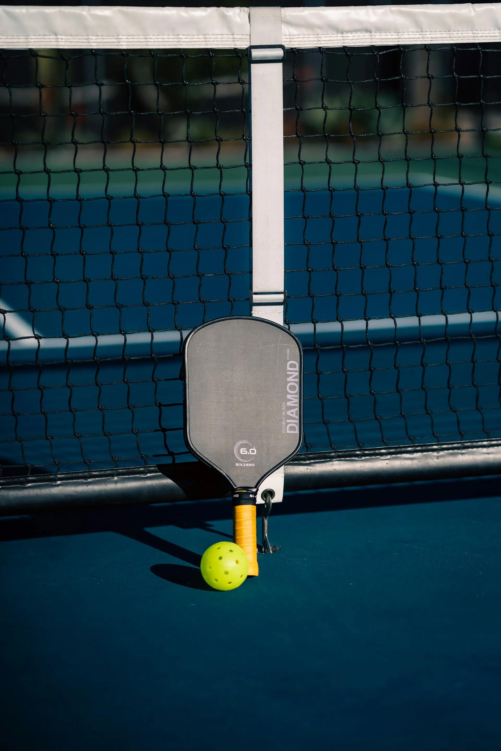 Bolas de padel no campo
